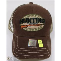 NEW HUNTERS ADJUSTABLE SIZE BALL CAP
