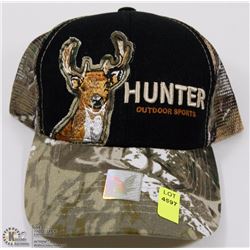 NEW HUNTERS ADJUSTABLE SIZE BALL CAP