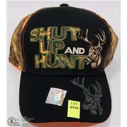 NEW HUNTERS ADJUSTABLE SIZE BALL CAP