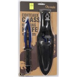 NEW OLYMPIA EDGE 3PC THROWING KNIVES SET W/ SHEATH