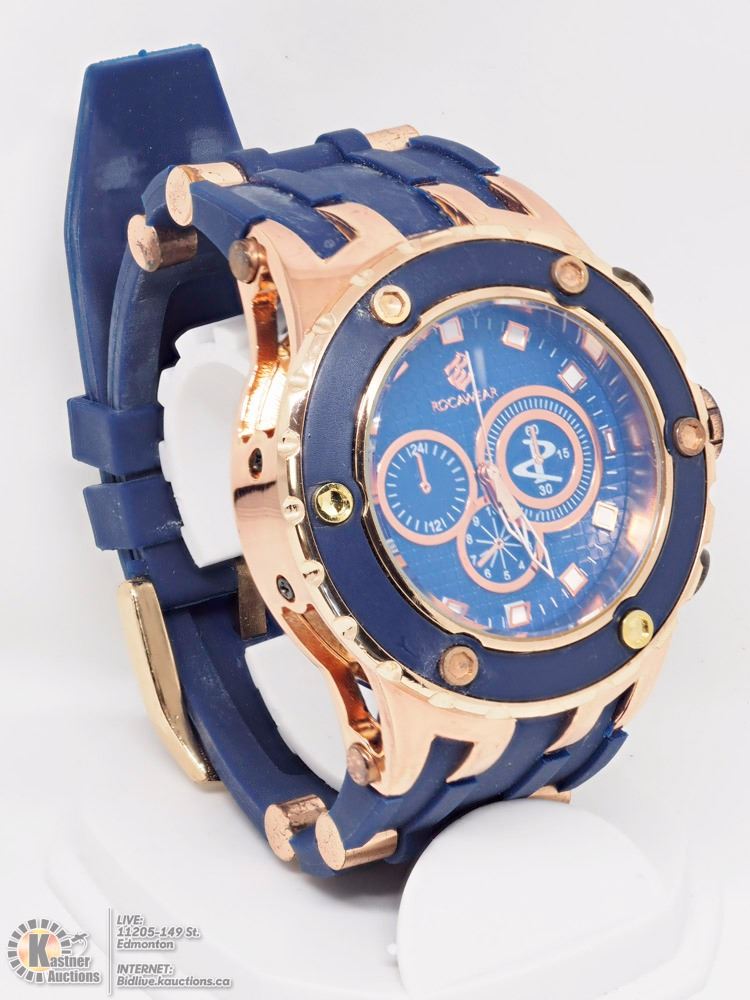 rocawear watch blue