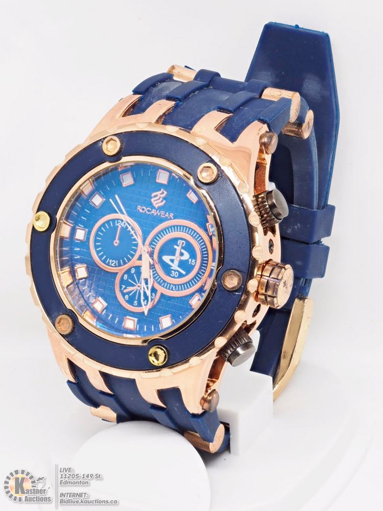 rocawear watch blue