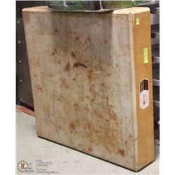 MAPLE BUTCHER BLOCK 30"X30"X6"