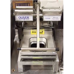 OLIVER PRODUCTS MANUAL TRAY LIDDER MODEL 1508M
