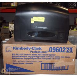 2 KIMBERLEY CLARKE NEW TISSUE CORELESS JUMBO