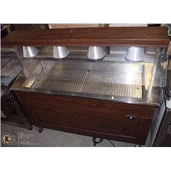 VOLRATH ICE SALAD BAR 5'X24" BUFFET WITH SNEEZE