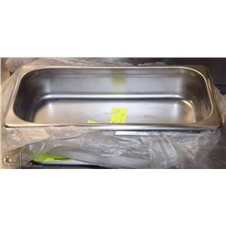 LOT OF 6 NEW STAINLESS STEEL 18/8 INSERTS