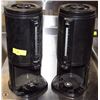 Image 1 : LOT OF 2 BLACK COFFEE POT DISPENSERS