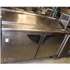Image 1 : STAINLESS STEEL PIZZA PREP STATION 6'X43"