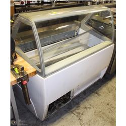 GLASS DISPLAY COOLER 50" X 50" X  35"