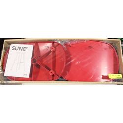 NEW RED IKEA "SUNE" BAR STOOL