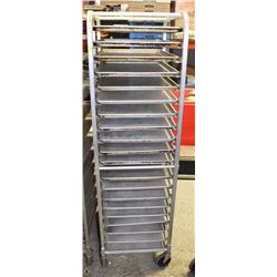 COOLING RACK ON WHEELS WITH TRAYS - ON CHOICE