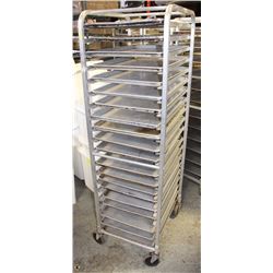 COOLING RACK ON WHEELS WITH TRAYS - ON CHOICE