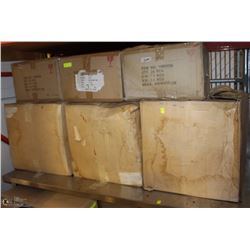 LOT OF 7 BOXES OF TAKE OUT CONTAINERS OF VARIOUS