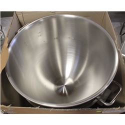 HOBART 80 QT STAINLESS STEEL BOWL WITH HANDLES