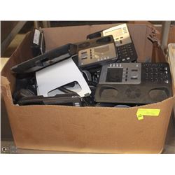 BOX OF SNOM PHONES