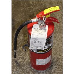 LARGE CHARGED  FIRE EXTINGUISHER.