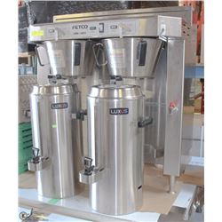 FETCO CBS-62H COFFEE MACHINE WITH 2 LARGE