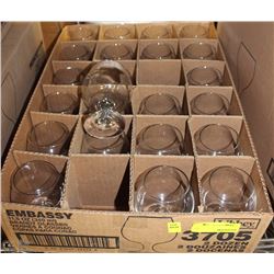 CASE OF 23 EMBASSY 11.5OZ BRANDY GLASSES
