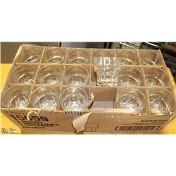 CASE OF APPROX 3 DOZ GIBRALTAR 9OZ STACKABLE