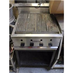 VULCAN 24" CHARCOAL BROILER WITH STAND