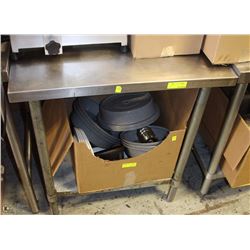 2 TIER STAINLESS STEEL TABLE