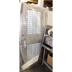 STAINLESS STEEL STORE FRONT SECURITY DOOR W/