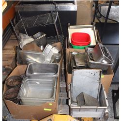 PALLET OF INSERTS, SMALL ROUND 6" ROASTING