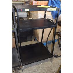 ROLLING 3 SHELF ELECTRICAL CART 32 X 22 X 54