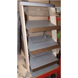 3 TIER PASTRY DISPLAYS WITH SNEEZE GUARDS