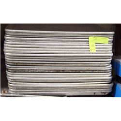 LOT OF 25 PLUS LARGE BAKING SHEETS