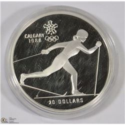 1988 CALGARY OLYMPICS $20 COIN
