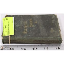 EARLY 1900'S GERMAN BIBLE