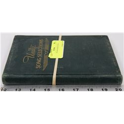 1941 UNITY SONG SELECTIONS.