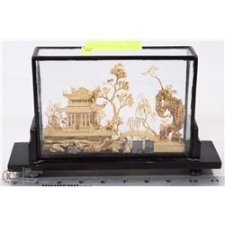 CORK CARVED VILLIAGE