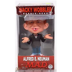 NEW ALFRED E. NEWMAN BOBBLE HEAD.
