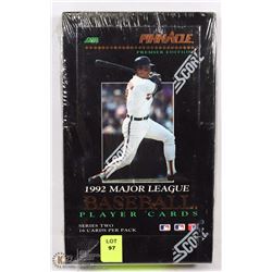1992 SCORE PINNACLE PREMIERE EDITION BASEBALL