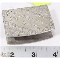 EH-1 WWII ALUMINUM TRENCH ART