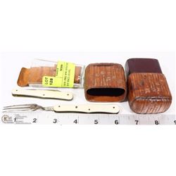 NYP- PRE WWI OFFICERS CAMPAIGN SET INCL GLASS,