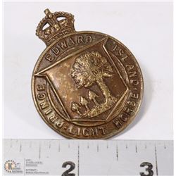 CEF- CANADIAN CAP BADGE PEI LIGHT HORSE (BACK