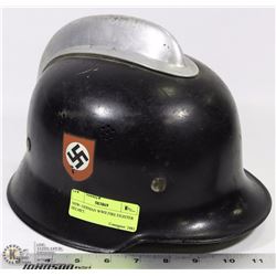 NHW- GERMAN WWII FIRE FIGHTER HELMET.
