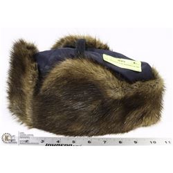 CAL- VINTAGE FUR TRIMMED RCMP HAT