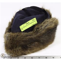 CAL- VINTAGE FUR TRIMMED RCMP HAT