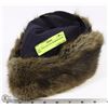 Image 1 : CAL- VINTAGE FUR TRIMMED RCMP HAT