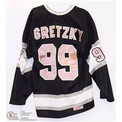 VINTAGE WAYNE GRETZKY LA KINGS JERSEY, SIZE XL