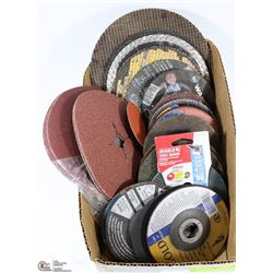 BOX FULL OF GRINDING, CUTTOFF AND