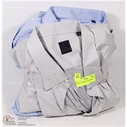 3 SIZE 21 DESIGNER DRESS SHIRTS