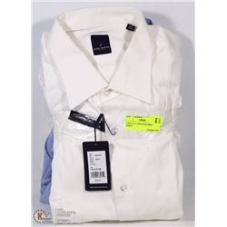 3 SIZE 18-1/2 DESIGNER DRESS SHIRTS