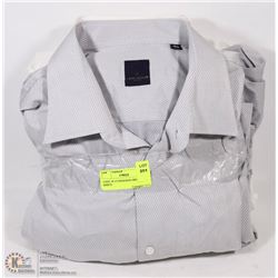 4 SIZE 18-1/2 DESIGNER DRESS SHIRTS