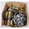 Image 1 : BOX OF 5 BRASS 1 1/2" GAS QUICK CONNECTS WITH